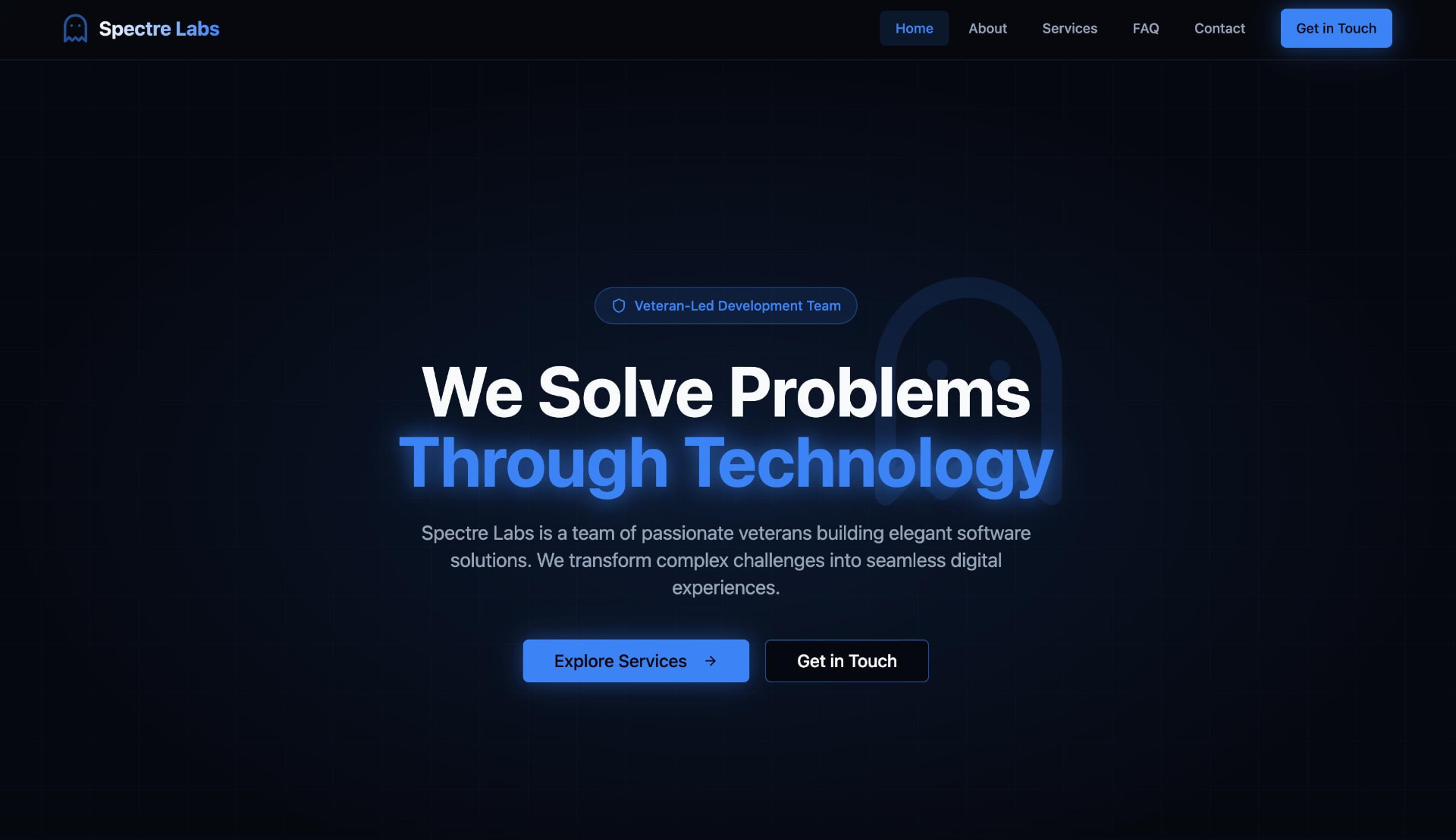 Spectre Labs homepage